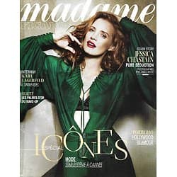MADAME FIGARO n°21394 17/05/2013  Jessica Chastain/ Spécial icônes/ Hollywood Glamour/ Karl Lagerfeld