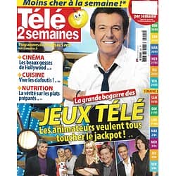TELE 2 SEMAINES n°241 23/03/2013  Jeux télé/ Reichmann/ "Borgia"/ "The Voice"/ Ryan Gosling & Bradley Cooper