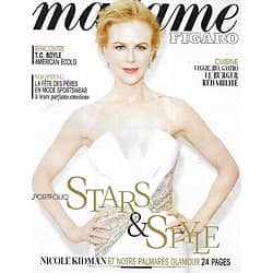 MADAME FIGARO n°21412 07/06/2013  Nicole Kidman/ Portfolio Stars à Cannes/ T.C. Boyle