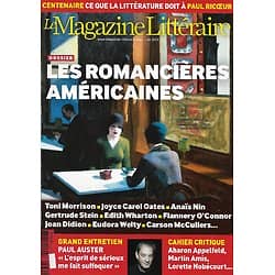 LE MAGAZINE LITTERAIRE n°532 juin 2013  Les romancières américaines/ Paul Auster/ Paul Ricoeur