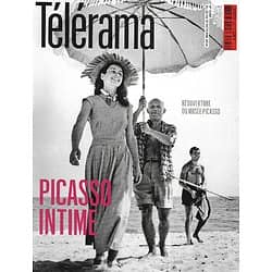 TELERAMA n°3380 25/10/2014  Pablo Picasso/ Marc Trévidic/ Design/ "Vice"/ Céline Sciamma/ Woody Allen