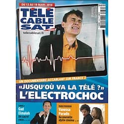 Télé Cable Sat n°1036 13/03/2010  TV cruauté/ Gad Elmaleh/ Vanessa Paradis/ Chazal