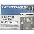 LE FIGARO n°21514 05/10/2013  Verts vs PS/ Floc'h/ Twitter/ Ibrahimovic/ Lampedusa