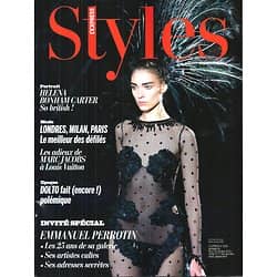 L'EXPRESS STYLES n°3250 16/10/2013  Spécial Perrotin/ Helena Bonham Carter/ Marc Jacobs