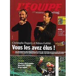 L'EQUIPE MAGAZINE n°1435 16/01/2010  Dugarry & Galthie/ Dakar/ Gilles Simon/ Brandao