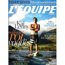L'EQUIPE MAGAZINE N°1676 30 AOUT 2014  KAI LENNY/ RINER/ PESSOA/ VOLLEY/ ULTRA-TRAIL
