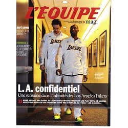 L'EQUIPE MAGAZINE n°1500 16/04/2011 Los Angeles Lakers/ Gomis/ Newey/ Assoumani