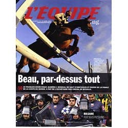 L'EQUIPE MAGAZINE n°1501 23/04/2011  Kevin Staut/ Foot Bulgare/ Tiozzo/ Patinage