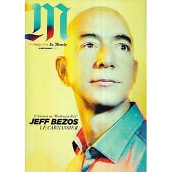 M LE MAGAZINE DU MONDE n°104 14/09/2013  Jeff Bezos, le carnassier/ Michael Douglas/ La cantine de Google/ Olivier Saillard/ Palais Galliera