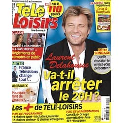 TELE LOISIRS n°1444 02/11/2013  Laurent Delahousse/ Spécial Lyon & Beaujolais/ "NCIS"/ Natalie Portman/ Météo