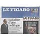 LE FIGARO n°21544 09/11/2013  Hollande: la faillite d'une politique/ DSK/ XV de France