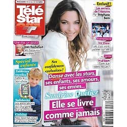 TELE STAR n°1938 23/11/2013  Sandrine Quétier "Danse avec les stars"/ Jean Rochefort/ Brigitte Bardot/ Sheila/ "Ice show"