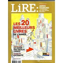 LIRE n°421 décembre 2013-JANVIER 2014  LES 20 MEILLEURS LIVRES DE L'ANNEE/ J.DIAMOND/ KIPLING