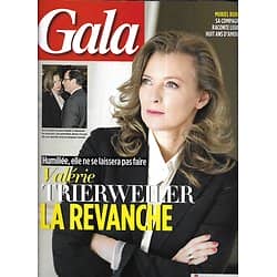 GALA n°1077 29/01/2014  Valérie Trierweiler/ Muriel Robin/ Alain Prost/ Anémone/ Hélène Ségara & Charles Aznavour