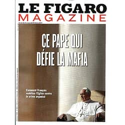 LE FIGARO MAGAZINE n°21625 14/02/2014  Ce Pape qui défie la Mafia/ Sud USA/ Ian McEwan/ Gustave Doré