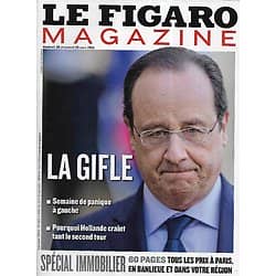 LE FIGARO MAGAZINE n°21661 28/03/2014  Hollande: la gifle/ Spécial immobilier/ Brésil nature: le Pantanal/ Le discret printemps iranien