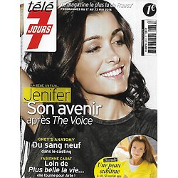 TELE 7 JOURS n°2816 17/05/2014  Jenifer/ Grey's Anatomy/ Fabienne Carat/ Karine Ferri/ Gérard Lanvin