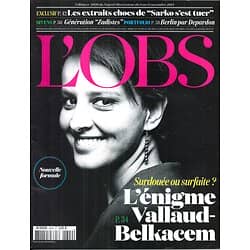 L'OBS n°2609 06/11/2014  Vallaud-Belkacem/ Berlin par Depardon/ Sarkozy/ Fascisme