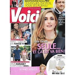 VOICI n°1385 23/05/2014  Julie Gayet/ Spécial Cannes/ Leonardo Dicaprio/ Pamela Anderson/ Kardashian & K.West