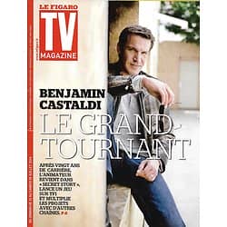 TV MAGAZINE n°21750 13/07/214   Benjamin Castaldi/ Sébastien Chabal/ "Taxi Brooklyn"