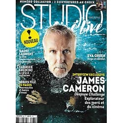 STUDIO CINE LIVE n°62 septembre 2014  Exclusif: James Cameron/ "Saint Laurent"/ Eva Green/ Fabrice Luchini/ Séries télé