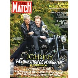 PARIS MATCH N°3416 6 NOVEMBRE 2014  JOHNNY HALLYDAY/ HOLLANDE/ JOBERT/ CASIRAGHI&ELMALEH