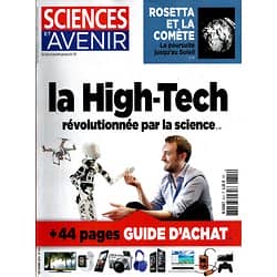 SCIENCES ET AVENIR n°814 décembre 2014  Special High-Tech/ Philae/ Rosetta/ Huître