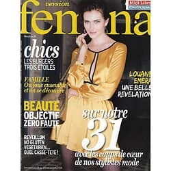 VERSION FEMINA n°664 22/12/2014  Mode Fêtes: sur notre 31/ Louane Emera/ Beauté: zéro faute/ Burgers trois étoiles