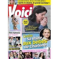 VOICI n°1416 26/12/2014  Carolin de Monaco/ Alessandra Sublet/ Sharon Stone/ Louane Emera/ Messmer/ Best of 2014