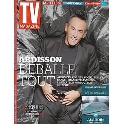 TV MAGAZINE n°21926 08/02/2015  Thierry Ardisson/ M6/ Femmes de séries TV/ "Chefs"