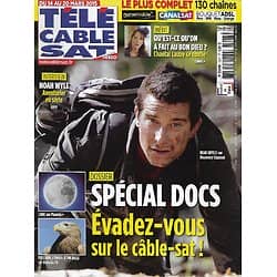 Télé Cable Sat n°1297 14/03/2015  Bear Grylls/ Spécial docs: évadez-vous!/ Chantal Lauby/ Noah Wyle