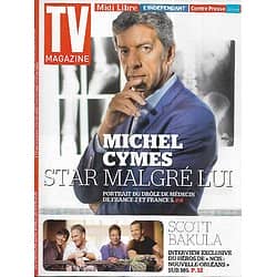 TV MAGAZINE n°21963 22/03/2015  Michel Cymes/ Scott Bakula "NCIS"/ François-David Cardonnel/ Morandini