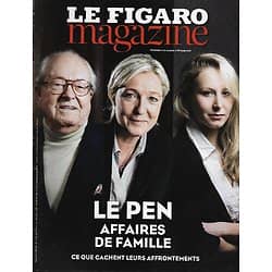 LE FIGARO MAGAZINE n°21933 13/02/2015  Le Pen: Affaires de famille/ Chicago, au rythme des légendes/ Nigéria: l'émir qui défie Boko Haram