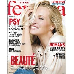 VERSION FEMINA n°494 19/09/2011 Estelle Lefebure/ Romans/ Cantal/ Lorant Deutsch