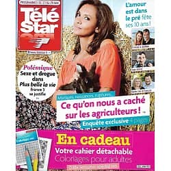 TELE STAR n°2016 23/05/2015  "L'amour est dans le pré"/ Bernard Giraudeau/ Patrick Swayze/ Charlize Theron