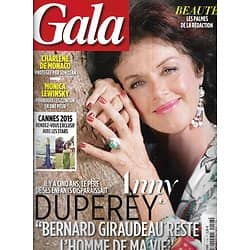 GALA n°1146 27/05/2015  Anny Duperey/ Cannes glamour/ Le clan Wittstock/ Kim Kardashian/ Françoise Sagan