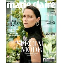 MARIE CLAIRE n°757 septembre 2015  Tasha Tilberg/ Delphine de Vigan/ Mark Wahlberg/ Sandrine Kiberlain