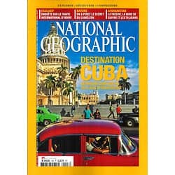 NATIONAL GEOGRAPHIC n°192 septembre 2015 Spécial Cuba/ Trafic d'ivoire/ Caméléon