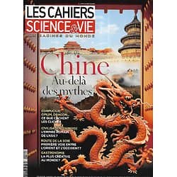 LES CAHIERS DE SCIENCE&VIE n°154 juillet 2015  Chine: au-delà des mythes