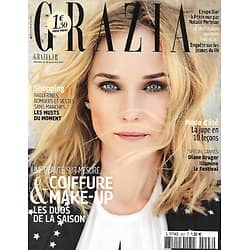 GRAZIA (POCKET) n°293 13/05/2015  Diane Kruger/ Associer sa coiffure & son make-up/ Natalie Portman/ En pays FN/ Bottura, food & art