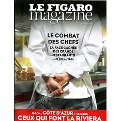 LE FIGARO MAGAZINE n°22028 05/06/2015  Gastronomie: le combat des chefs/ Voyage: redécouvrir les Bahamas/ Les années folles italiennes