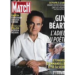 PARIS MATCH n°3462 24/09/2015  Guy Béart, l'adieu au poète/ Le Pape à Cuba/ Kit Harington au sommet/ La Californie meurt de soif/ le Musée d'Orsay
