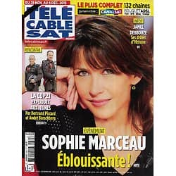 Télé Cable Sat n°1334 28/11/2015  Sophie Marceau, éblouissante!/ COP21 - Solar Impulse/ Steven Spielberg/ Jamel Debbouze