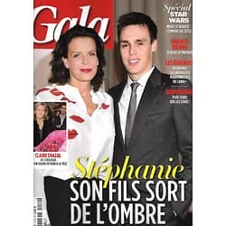 GALA n°1174 09/12/2015  Stéphanie de Monaco & Louis/ Claire Chazal/ Spécial Star Wars/ Barack Obama