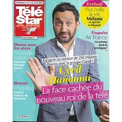 TELE STAR n°2038 24/10/2015  Cyril Hanouna/ Jodie Foster/ "Danse avec les stars"/ Harlan Coben/ Adriana Karembeu