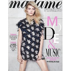 MADAME FIGARO n°22046 26/06/2015  Mode & music/ Karl Lagerfeld/ Hillary Clinton/ Snobismes de l'été/  Jade Jagger/ Brigitte