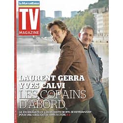 TV MAGAZINE n°22159 08/11/2015  Laurent Gerra & Yves Calvi/ Patrick Sébastien/ James Bond