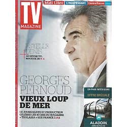 TV MAGAZINE n°22165 15/11/2015  Georges Pernoud -Thalassa/ Estelle Denis/ "Malaterra"/ "Versailles"/ "Occupied"