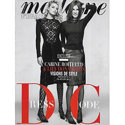 MADAME FIGARO n°22123 25/09/2015  Dress code, exclusif: Carine Roitfeld & Lily Donaldson/ Dallas arty/ Emma Watson/ Nick Hornby/ Agences de mannequins