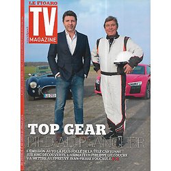 TV MAGAZINE n°22217 17/01/2016  "Top Gear" pied au plancher: Lellouche & Foucault/ Barack Obama avec Bear Grylls/ Mathilde Seigner